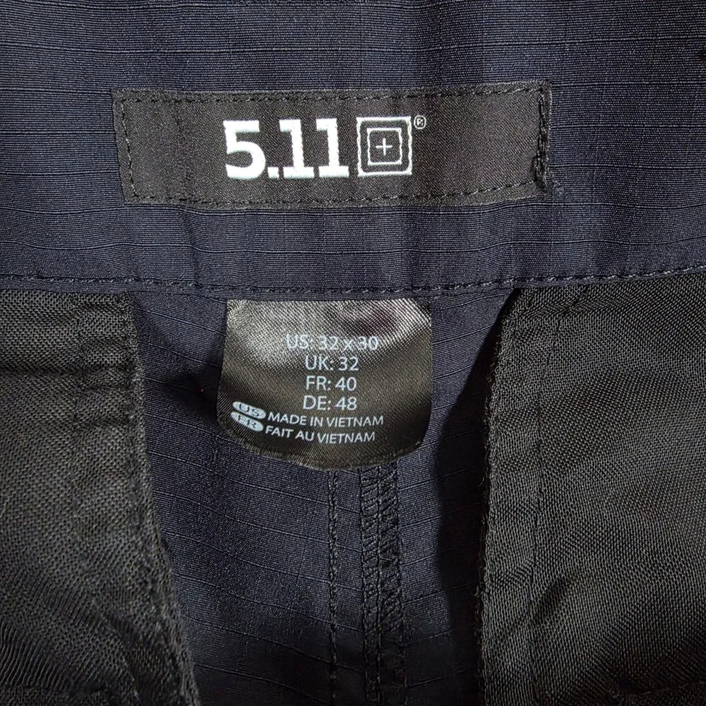 5.11 Tactical‎ Men's Rapid Ripstop Pant Dark Navy Blue Size 32x30 Work Utility